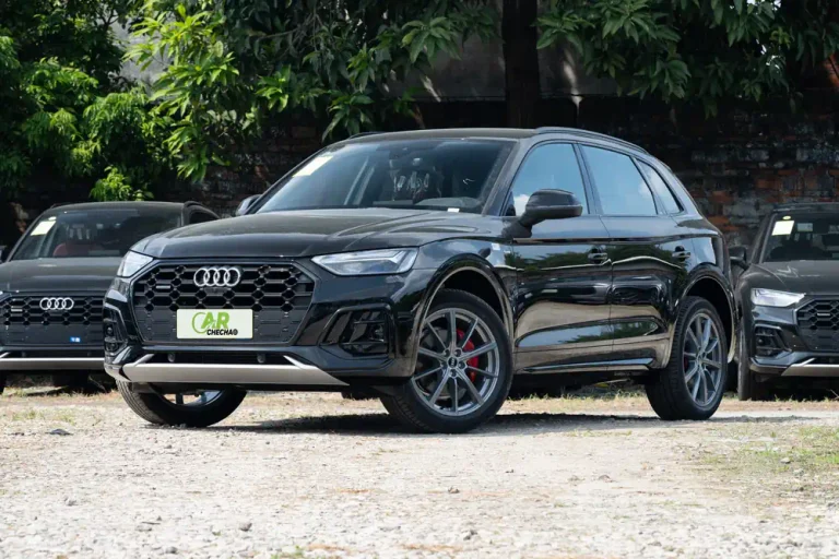 new-car-2026-audi-q5l-gasoline car-4wd-black -appearance-front-left-angle